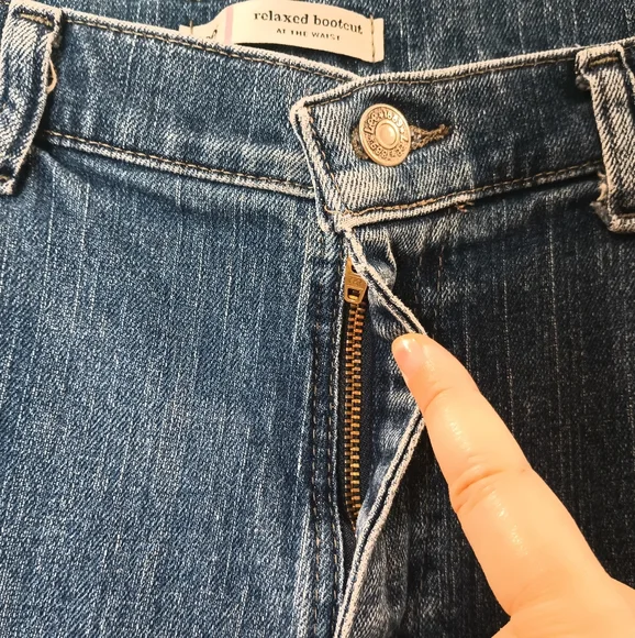 Lee Relaxed Boot Cut Jeans Size 14 Short - Picture 12 of 15